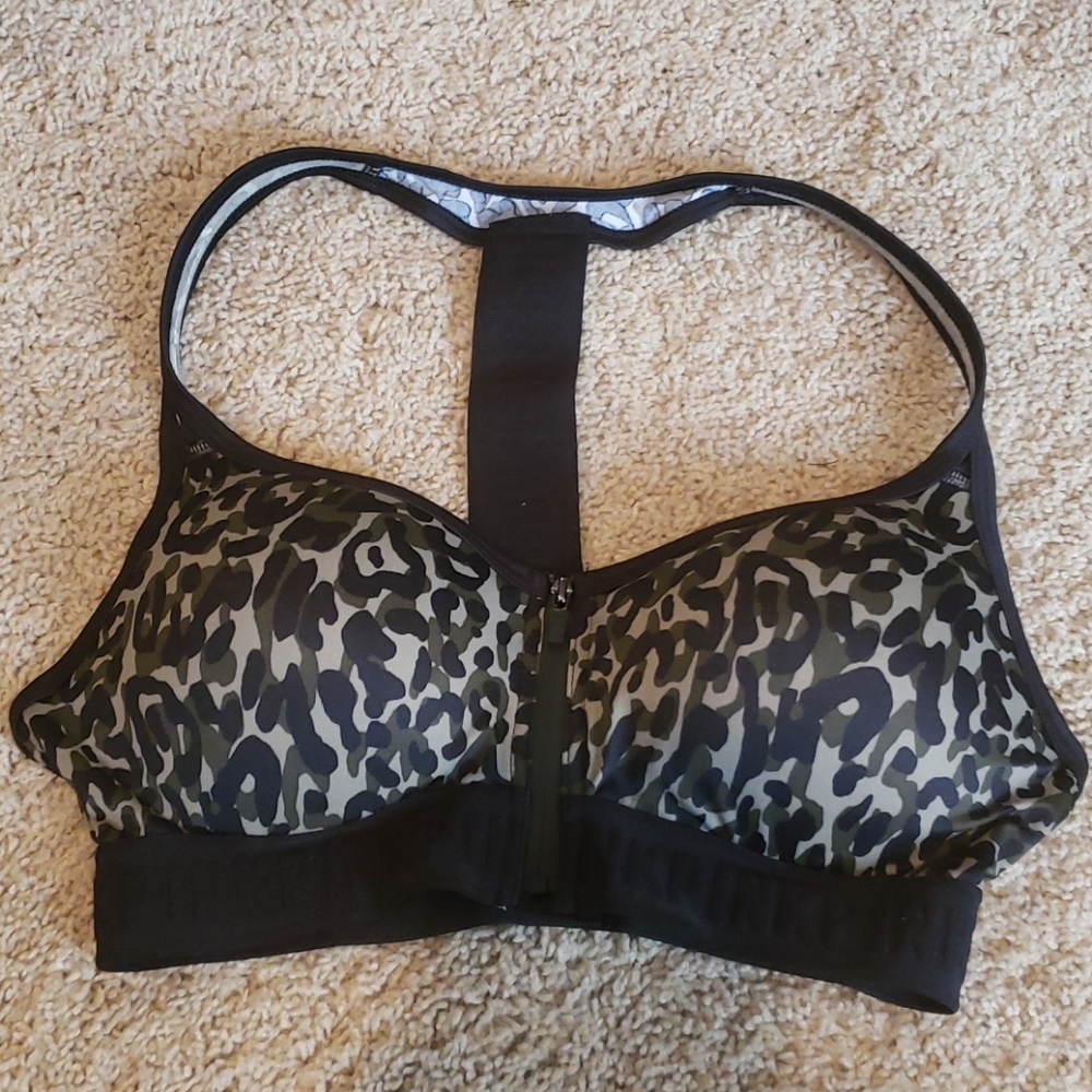 Pink Victoria's Secret ultimate sports bra